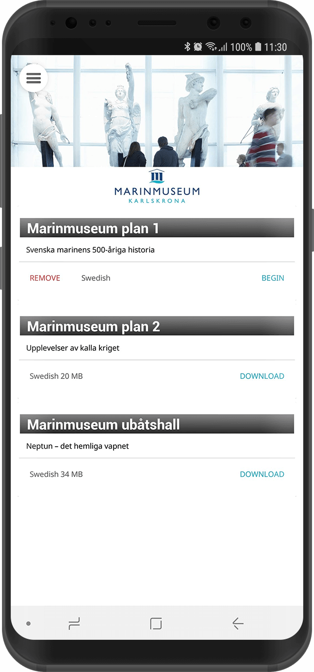 Marinmuseum screenshot – Guidelista